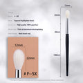 Makeup Highlighter Brush Tapered Face Contour & Sculpting Tool - Goat Hair