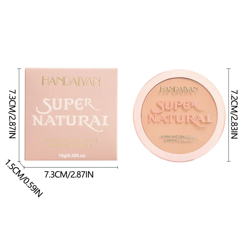 8-Color Matte Face Powder Set - Oil Control Long-Lasting Foundation