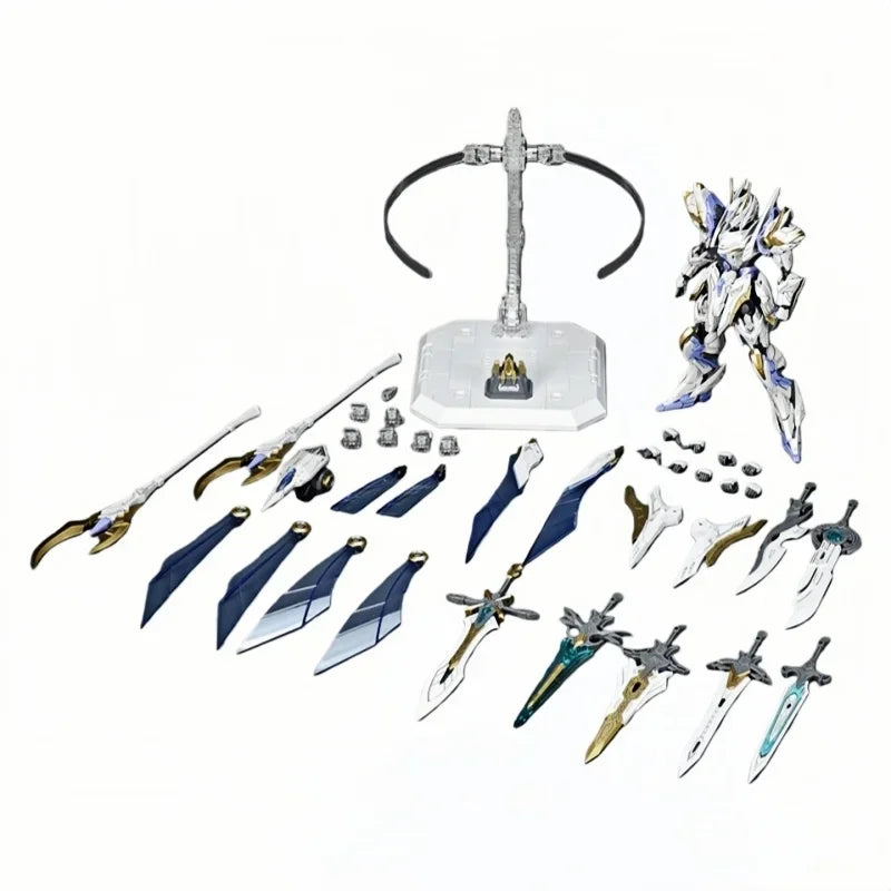 Knight Action Figure Model Kit with Dual Armor Modes - Collectible Toy