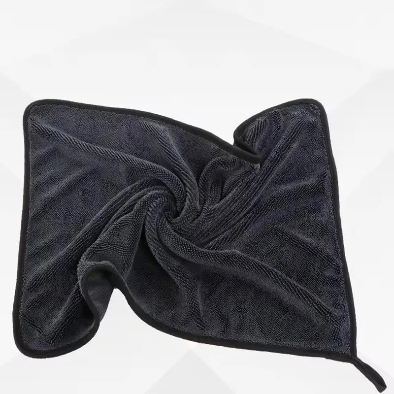 Microfiber Cleaning Cloth Set - Ultra-Absorbent, Double-Sided for Car, Home & Bathroom