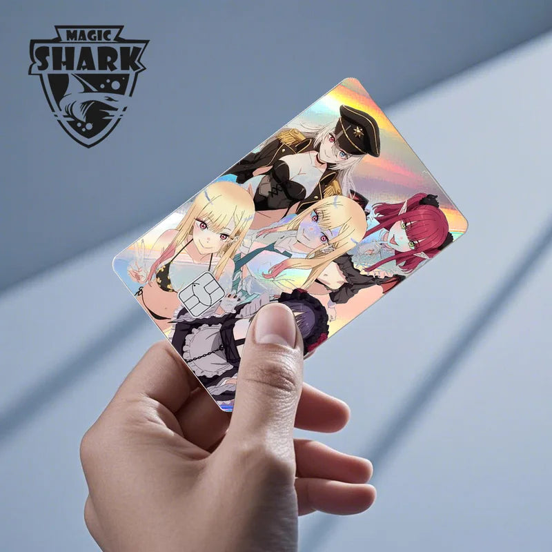 Holographic Sticker Skin Film for Debit and Credit Cards - No Fade