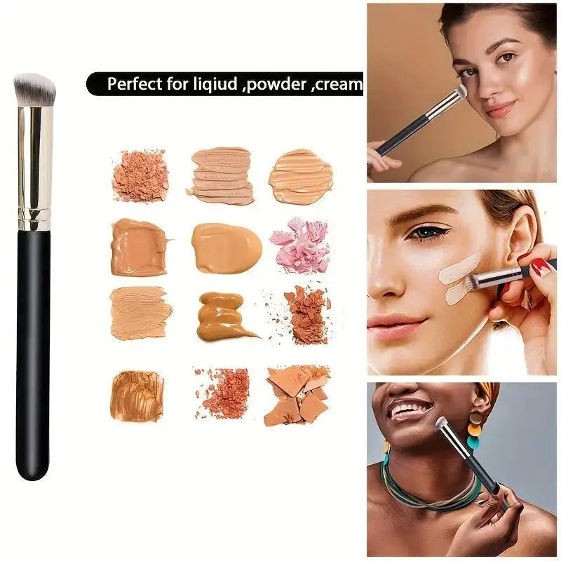 270 Concealer Brush - Flawless Face & Eye Makeup Tool for Contouring & Blush