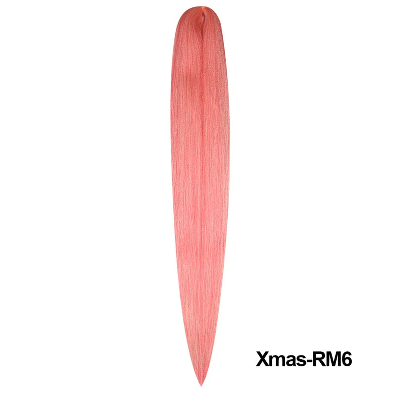 Synthetic Kanekalon Hair Extensions Jumbo Braid Yaki Straight Hair Bulk Wholesale