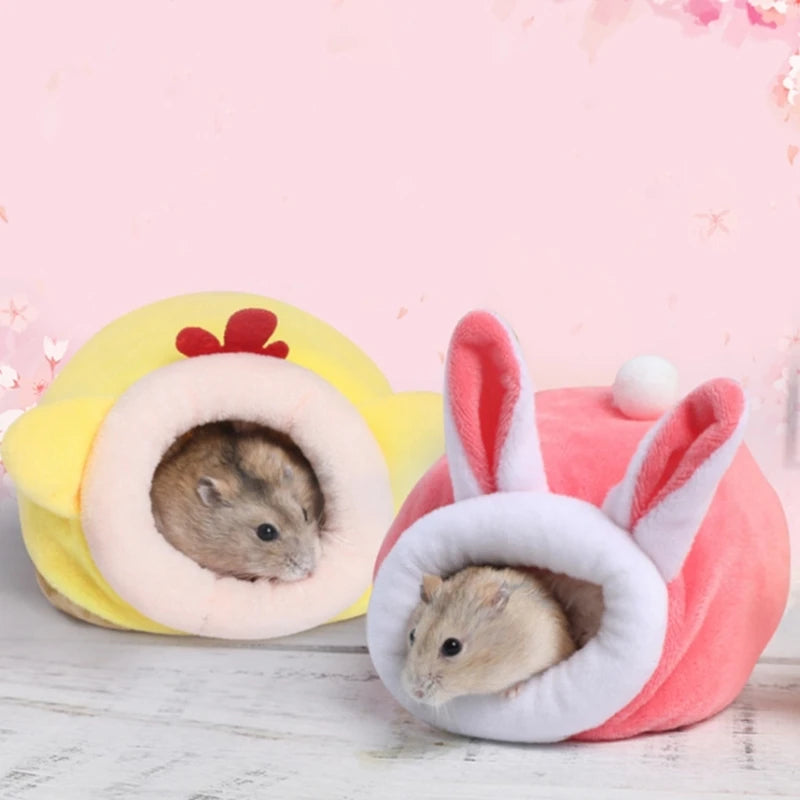 Winter Warm Small Pet Bed for Hamsters Guinea Pigs Squirrels & Birds