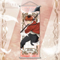 Frieren Beyond Journey's End Poster Wall Art Anime Decor Long Cloth Banner