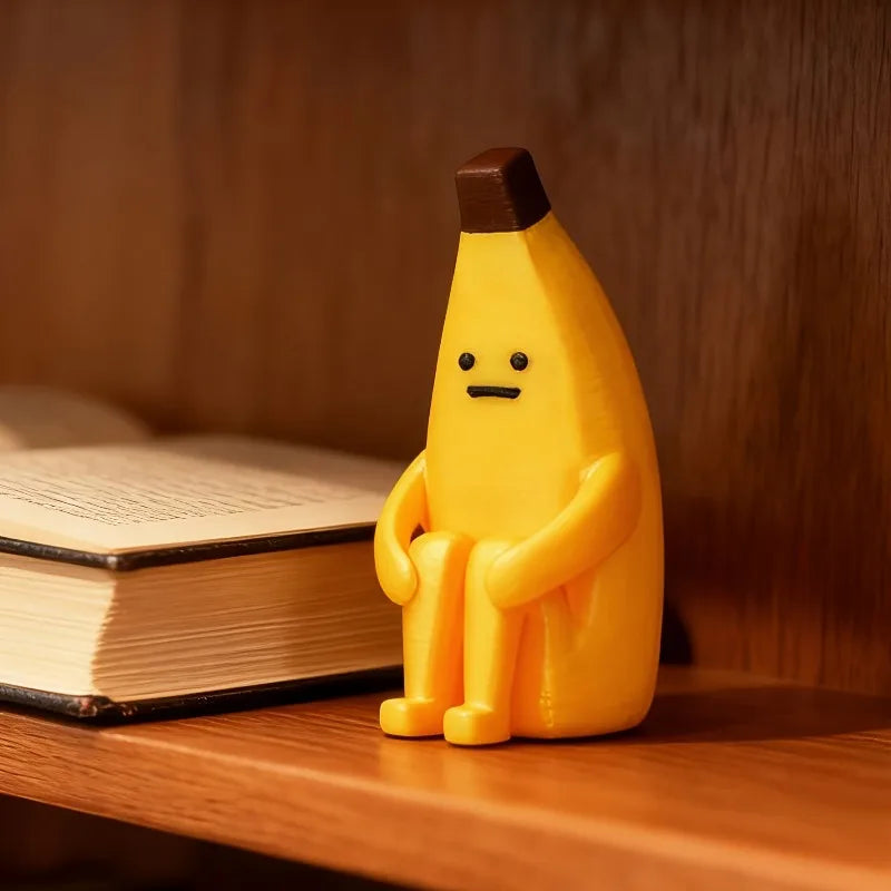Anxious Banana Decor - Creative Home, Office & Car Wall Art, Gift Idea