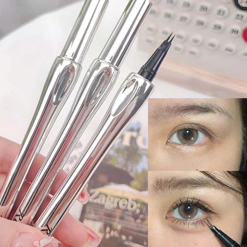 Liquid Eyebrow Pencil Waterproof & Smudge-Proof - Multi-Functional Brow & Eye Makeup