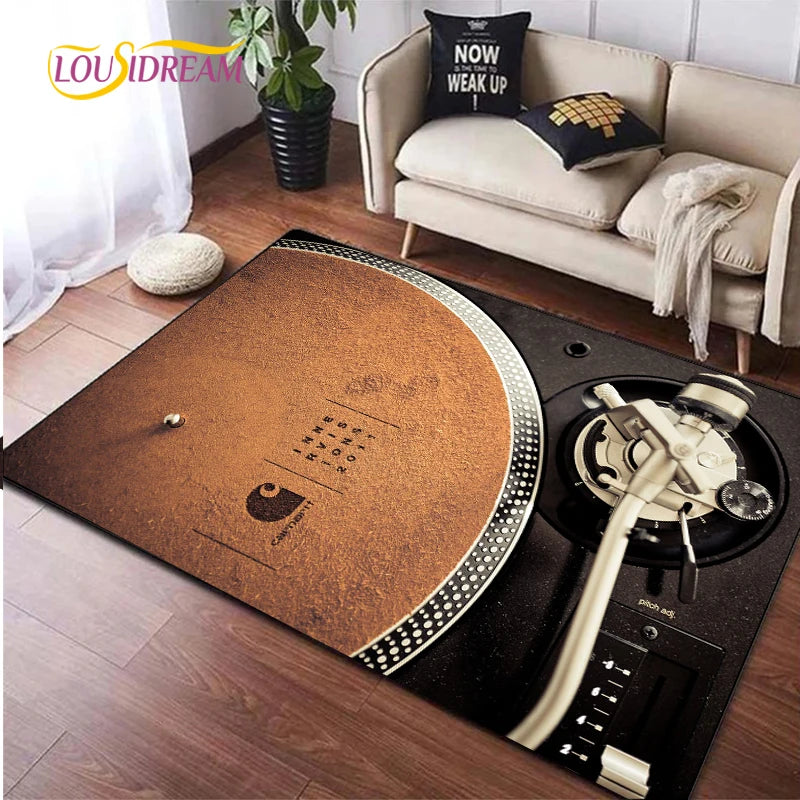Multi-Size Non-Slip Area Rug for Living Room, Bedroom, Kitchen, Door, and Decor