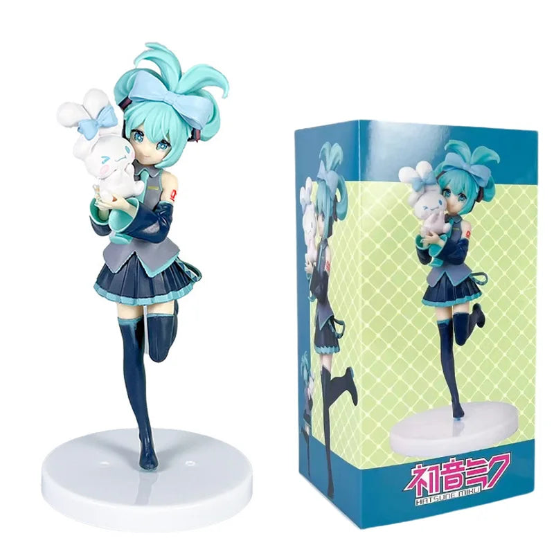 Anime Cat Ear Action Figure Collectible PVC Model Doll - 21CM