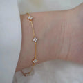 Stainless Steel Zircon Necklaces for Women 18K Gold Plated Collar Chain Jewelry