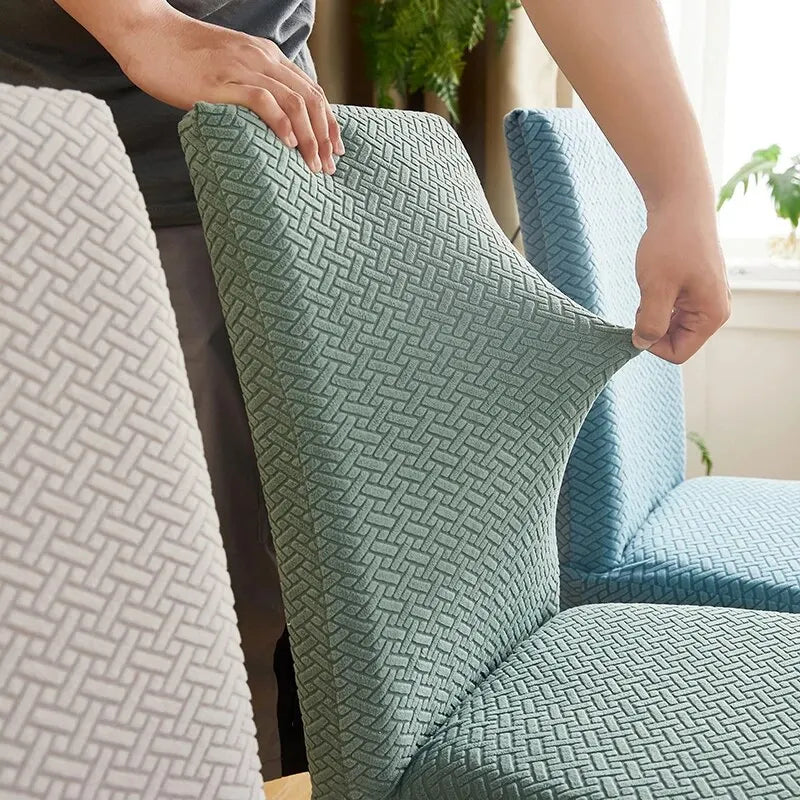 Universal Elastic Chair Cover - Multiple Colors, Fits Dining & Living Room Chairs