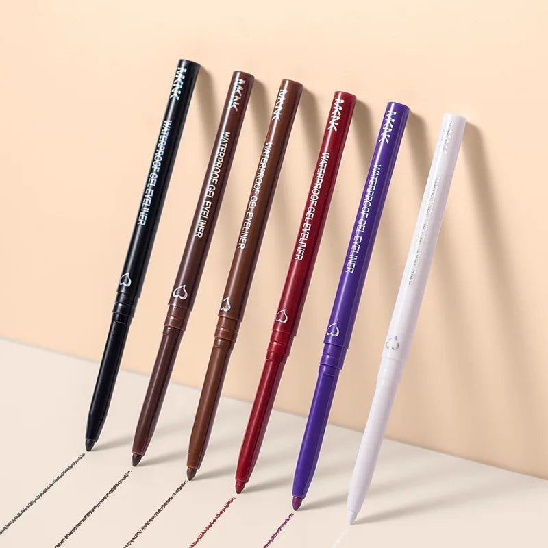 Waterproof Eyeliner Pen - Long Lasting Quick-Dry Liquid & Gel Makeup