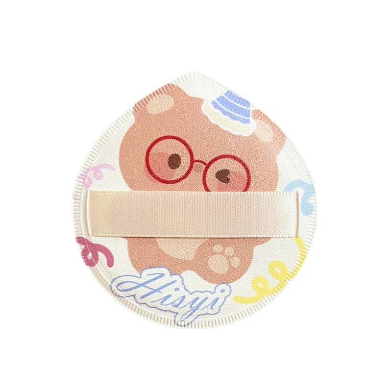 Spectacled Bear Makeup Sponge Set - Wet & Dry Cosmetic Puff Kit