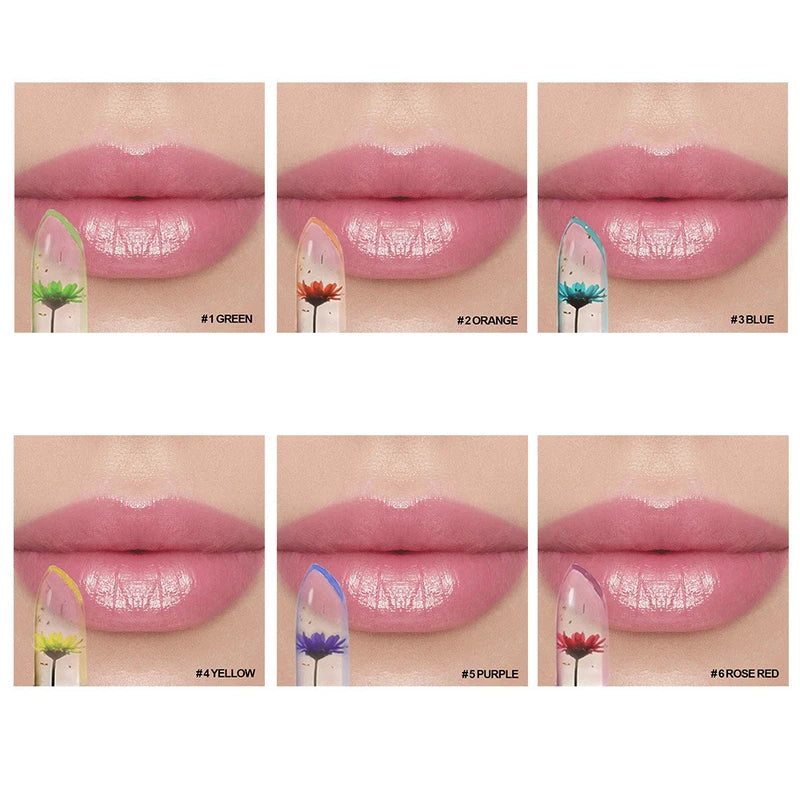 Moisturizing Temperature-Change Lip Balm Set with Custom Logo - Long-Lasting & Nutritious