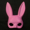 Halloween Bunny Ears Half Mask Cosplay Party Masquerade Costume Accessories