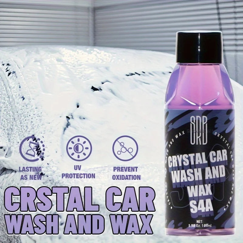 Ceramic Car Wash Shampoo with PH Balance and Hydrophobic Coating - Shine & Protection