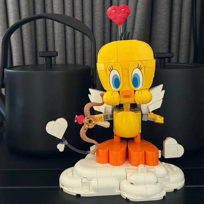 412pcs Bird Building Blocks Kit Creative Decorative Toy Halloween Gift for Living Room