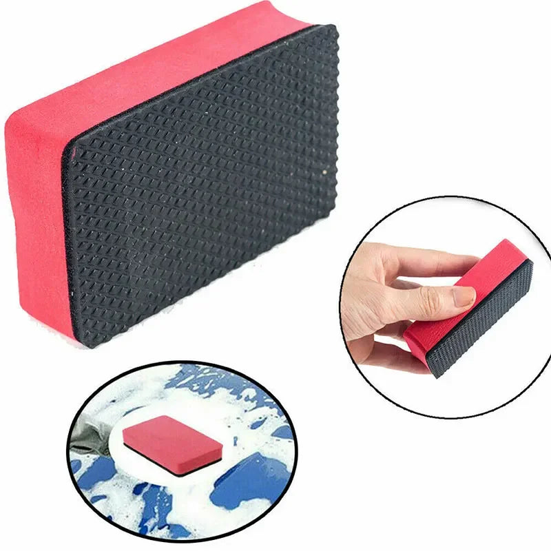 Car Wash Mud Cleaner Clay Bar Sponge Block for Contaminant Removal