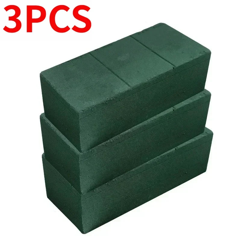 Flower Moisturizing Sponge Block - Floral Foam Bricks for Wedding Party Decor, Cuttable, Absorbent Florist Foam