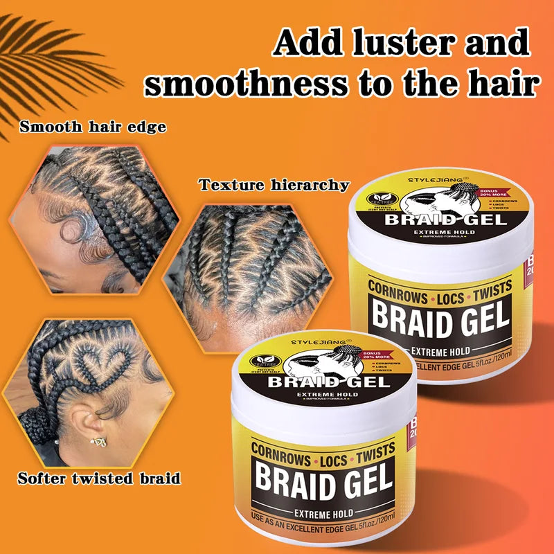 Men's Hair Wax for Styling - Strong Hold, Moisturizing, Light Scent