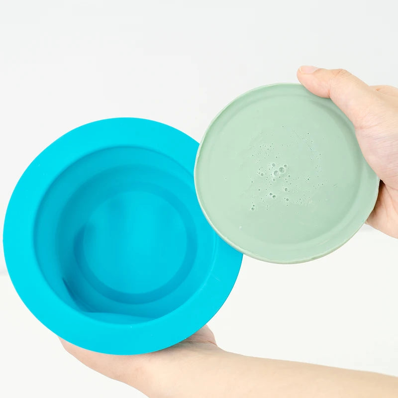 Flexible Silicone Wax Dish with Multi-Purpose Wax Sticks - Hair Removal & Beauty Tools
