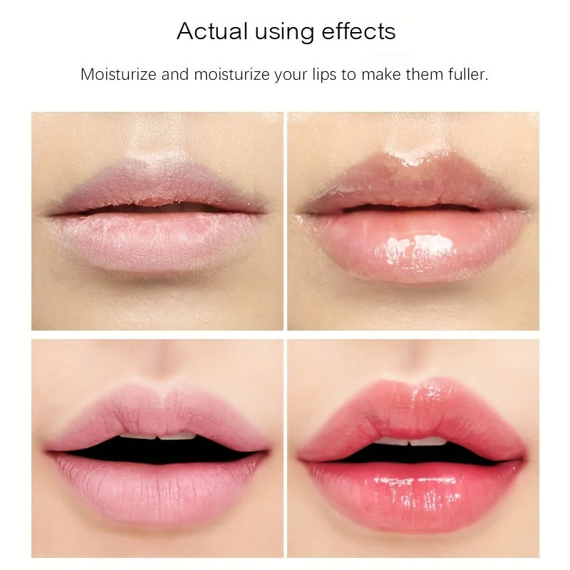 Lip Gloss with Volume & Moisturizing Formula - Long-Lasting Shine, Non-Sticky