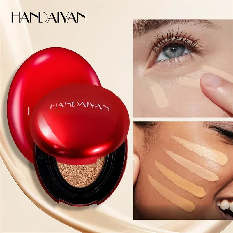 Air Cushion Foundation Moisturizing Long-Lasting Makeup SPF Concealer for Women