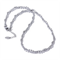 Stainless Steel Chain Twine Fashion Collar Handmade Waterproof Necklace Jewelry