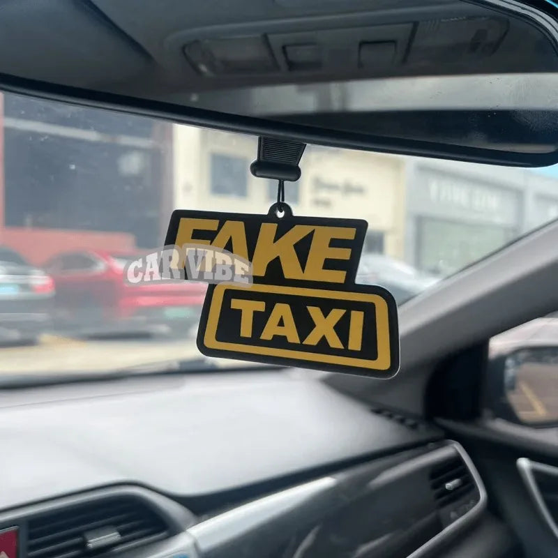 Car Freshener Mirror Hanging Scent Strip Paper Set - Multiple Patterns, Cool Car Decor