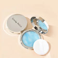 Delicate Two-Color Compact Powder - Lightweight Natural Makeup Setting