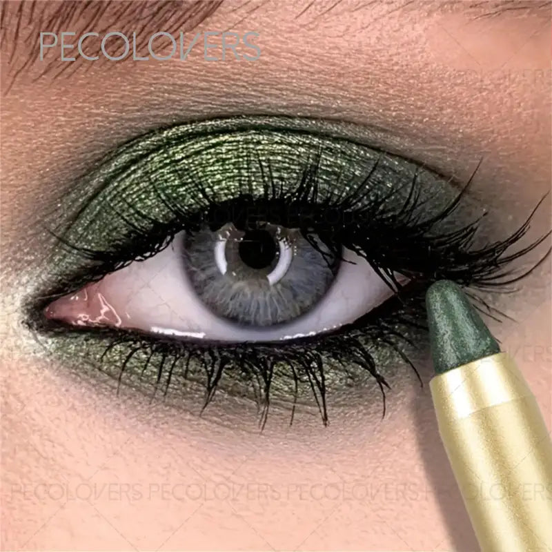 Waterproof & Smudge-Proof Eyeshadow Stick Duo with Glitter & Matte Finishes