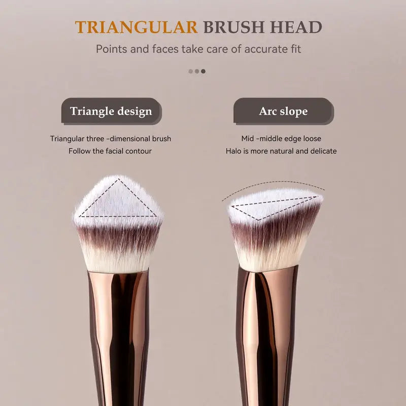 Travel Makeup Brush Set with Storage Box - 20 Professional Tools & Sponges