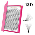 Premade Volume & Russian Style Eyelash Extensions 3D-16D, Pointed Base