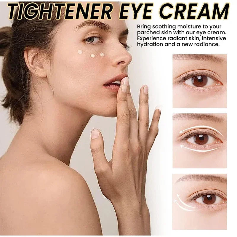3-Minute Instant Firm Eye Cream for Wrinkles Dark Circles and Eye Bags - Moisturizing Peptide Treatment