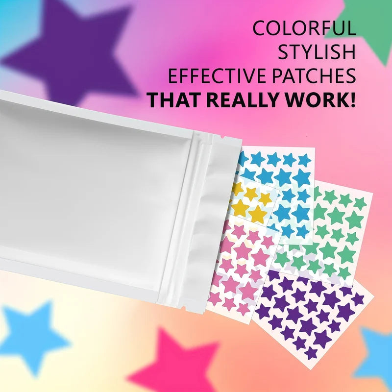 Colorful Star Face Stickers for Parties Festivals & Creative Looks - 320/1920 pcs