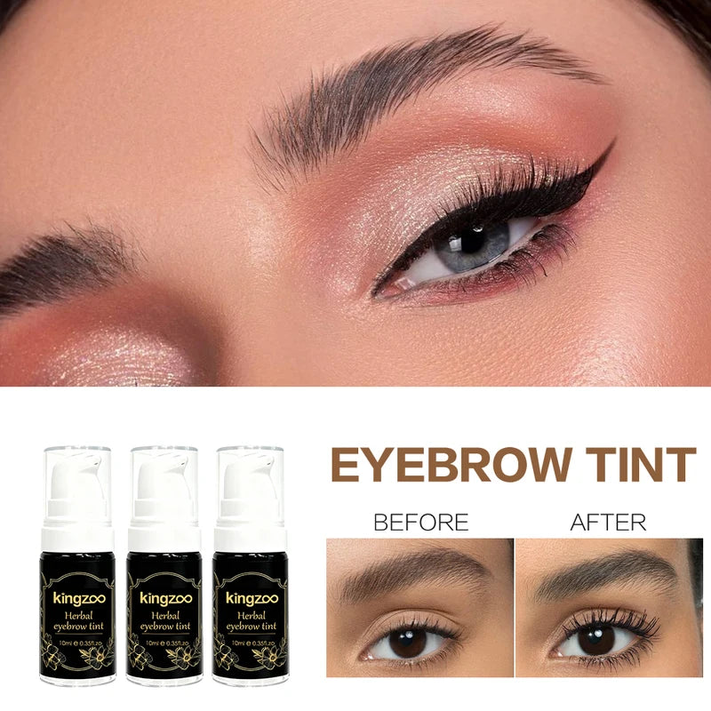 Waterproof Henna Brow Tint Kit for Natural, Long-Lasting Eyebrow Dye at Home