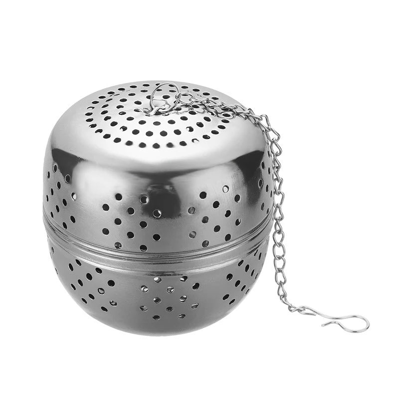 Stainless Steel Tea Leaking Ball Mesh Filter Set - Kitchen Tea Strainers