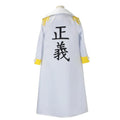 Anime Borsalino Cosplay Costume Admiral Kizaru Uniform Cloak Set Halloween Navy General