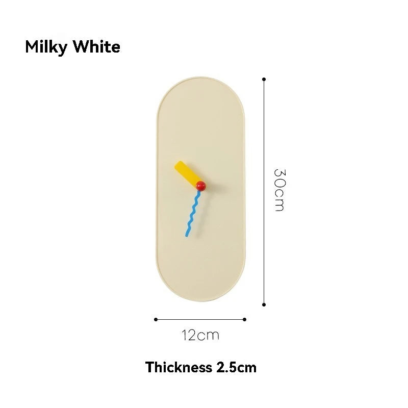 Modern Silent Wall Clock for Living Room & Kids Room - Decorative Home Gift