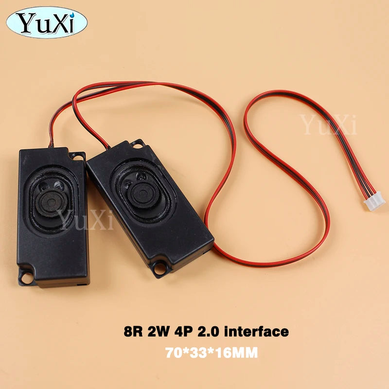 Portable Computer Speakers 2W-10W Rectangle Loudspeaker 4Ohm 8Ohm Pair