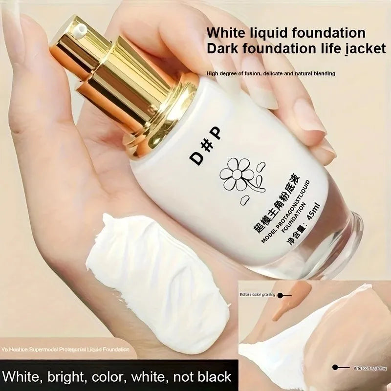 45ML Long-Lasting Liquid Foundation for Brightening & Concealing