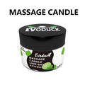 Massage Oil Candle Jasmine with Soy Wax for Relaxation and Skin Care - Couples Gift