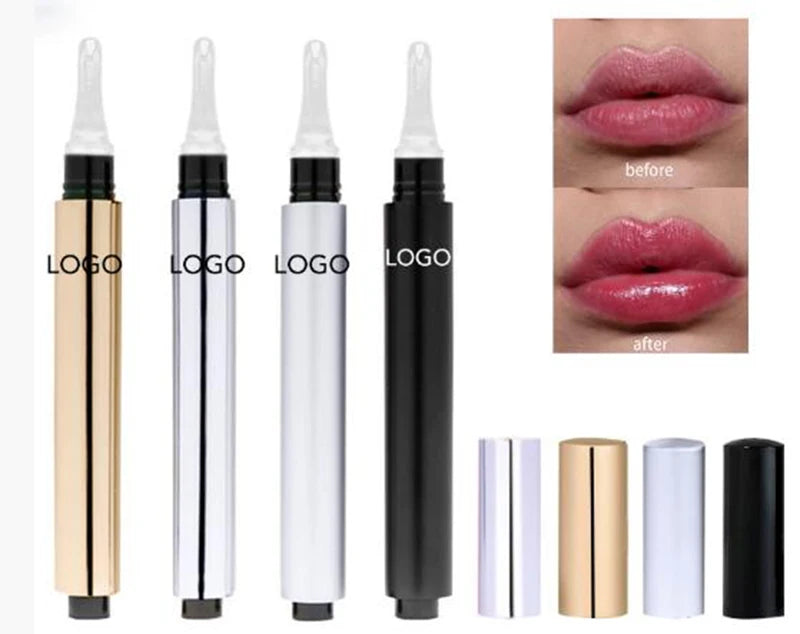 Vegan Lip Oil with SPF30, Moisturizing Nude & Matte Lip Gloss - Custom Logo
