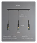 Nordic Glass LED Pendant Lamp Chandelier for Living Room Bar Kitchen Minimalist Light Fixture