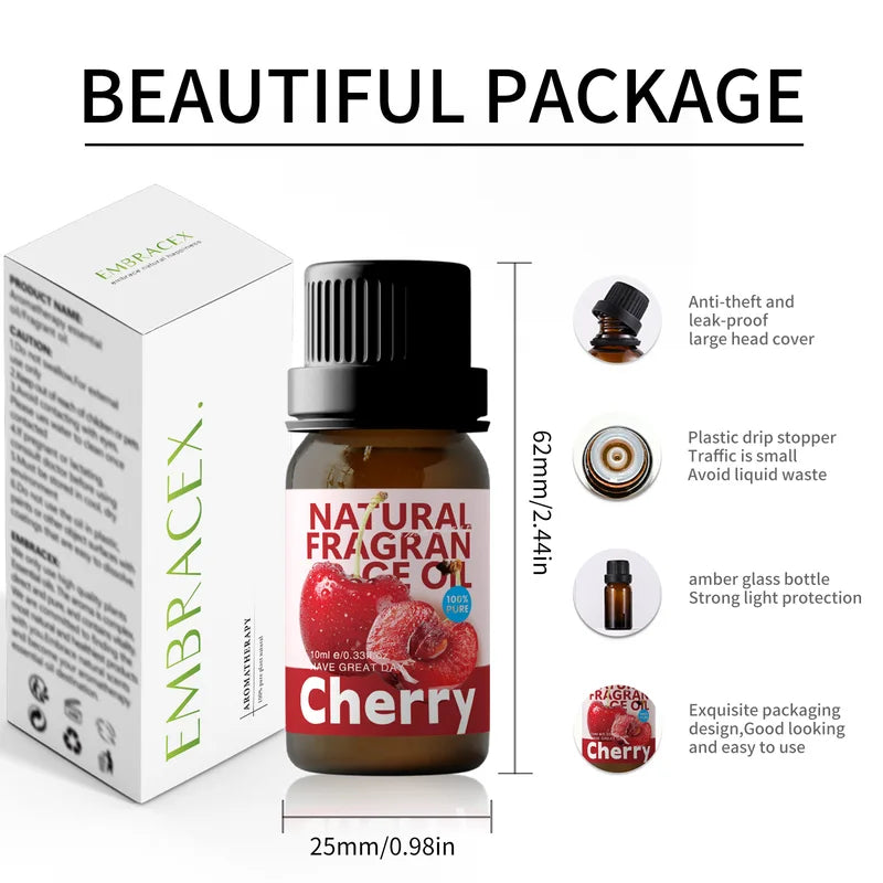 Fruit Fragrance Oils Set for Skincare & Soap Making - 28 Types