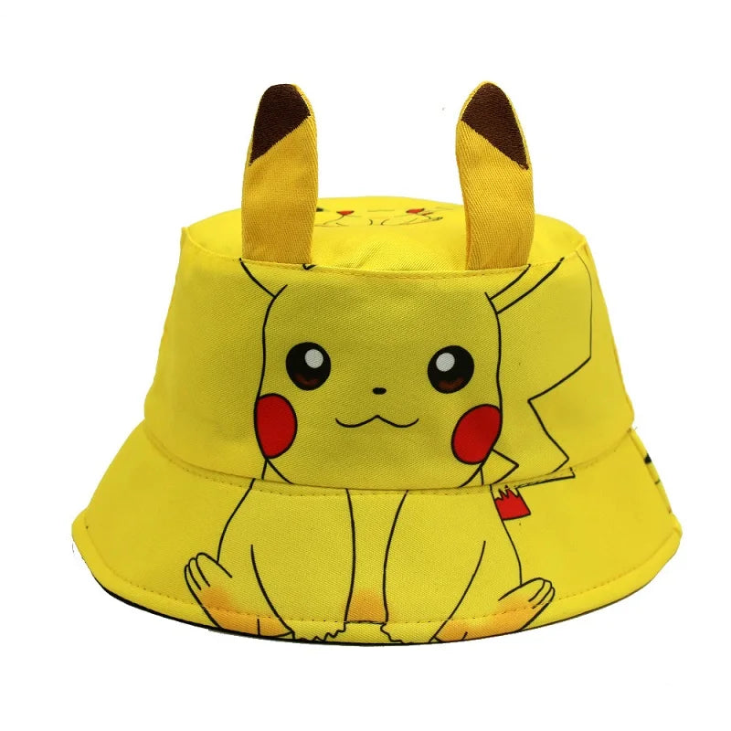 Children's Pokémon Baseball Cap Sun Hat - Cartoon Pikachu Hip Hop Style