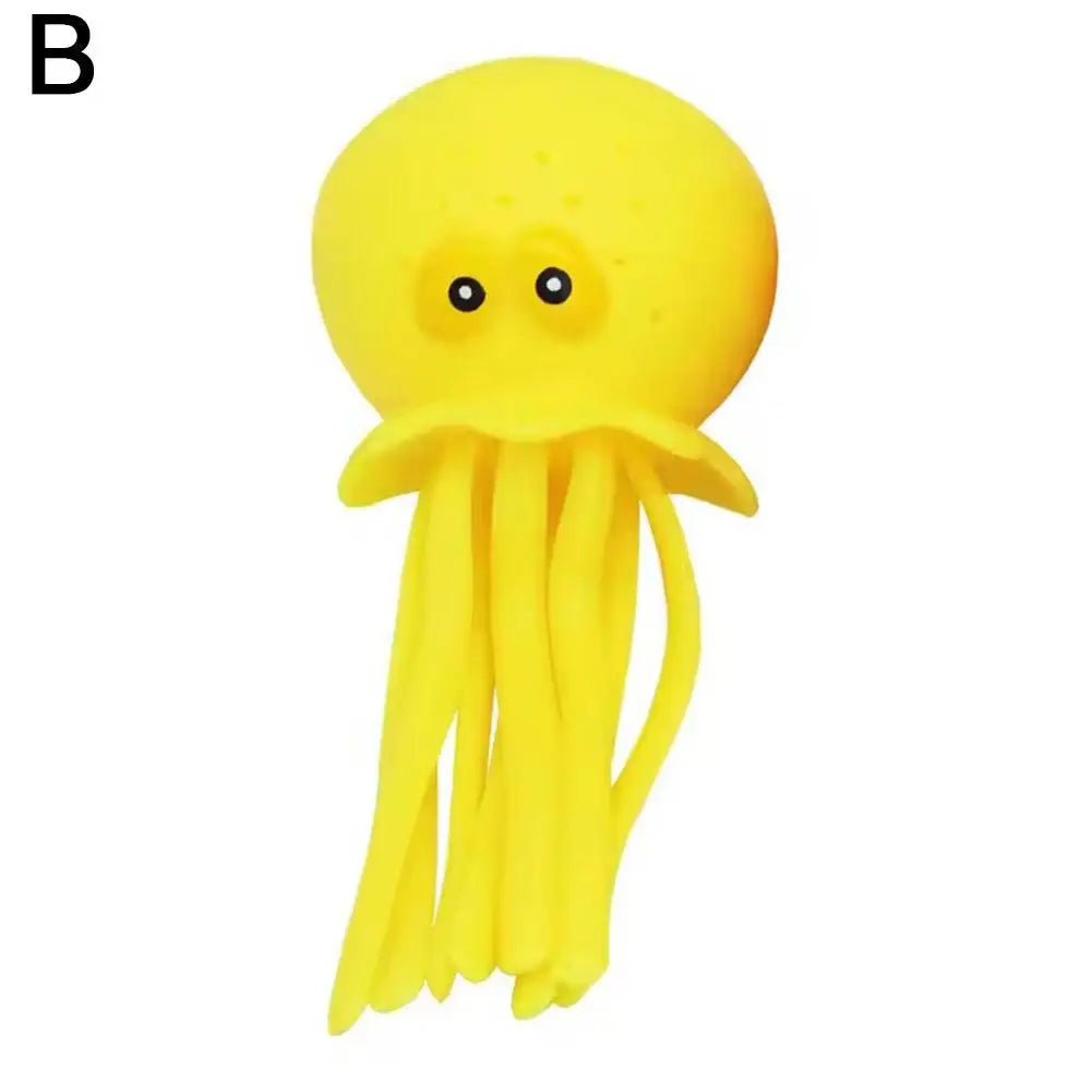 Baby Bath Toys Sponge Water Absorbing Octopus for Children - Stress Relief & Summer Water Play