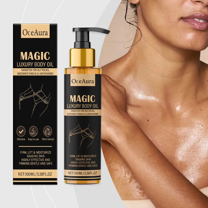 Firming Body Oil for Skin Tightening & Hydration - 100ml Moisturizing Massage Oil