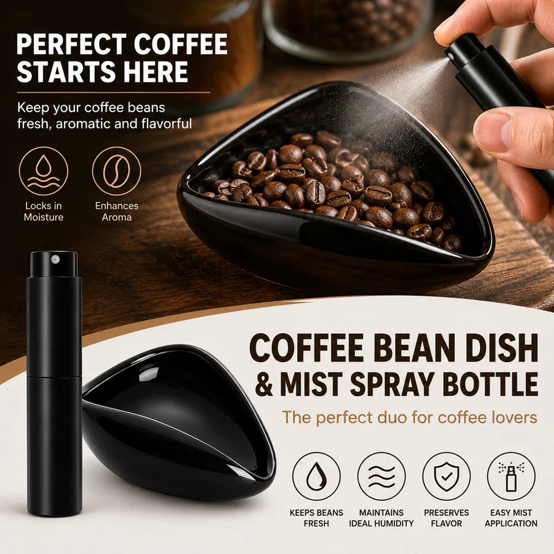 Coffee Dosing Cup and Anti-Static Spray Set for Espresso Grinder Accessories