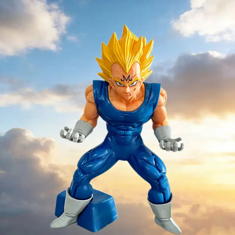Dragon Ball Z Majin Vegeta Action Figure - 15cm PVC Collectible Statue for Fans